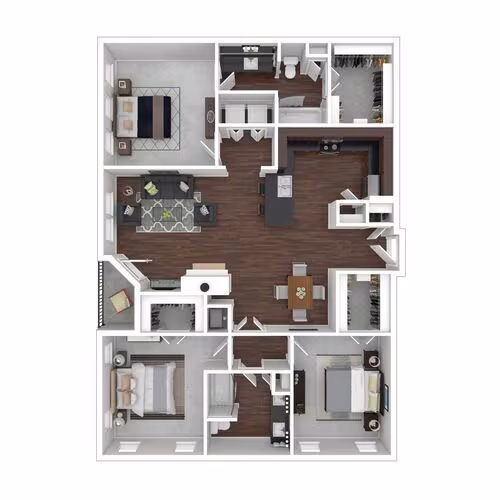 Unit 1401 1401 floor plan